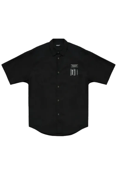 Undercover Label Patch Shirt Black