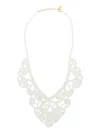 Undercover Lace Necklace In Gold