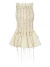 Undercover Laced Corset Skirt In White