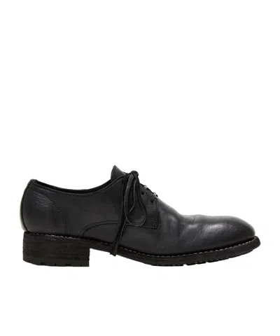 Undercover Laced Derby Shoes In Black