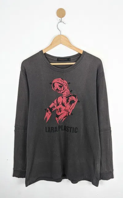 Pre-owned Undercover Lara Plastic Shirt In Grey