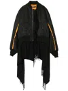 Undercover Layered Bomber Jacket In Black