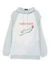 Undercover Light Blue Layered Sweatshirt In Blue