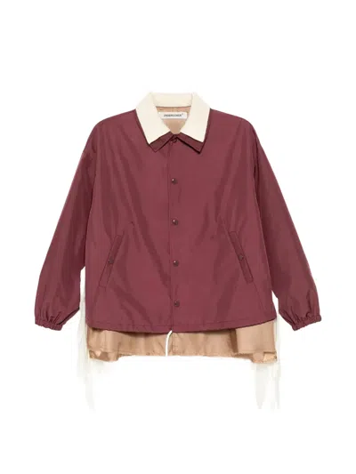 UNDERCOVER LAYERED DRAWSTRING-HEM JACKET