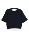 Undercover Oberteil Im Layering-look In Black