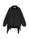 Undercover Layered-design Jacket In Black