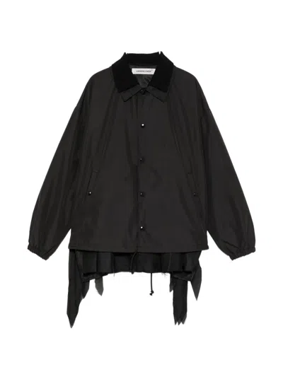 Undercover Layered-design Jacket In Black