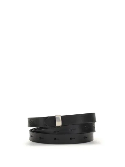 UNDERCOVER LEATHER BELT