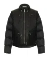 Undercover Leather Blouson In Black