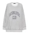 Undercover Letter Detail Hoodie In White