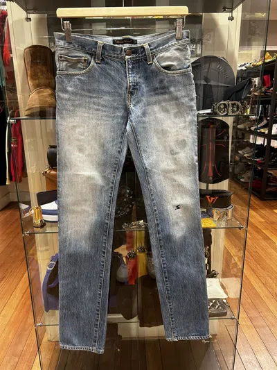 Pre-owned Undercover Light Washed Denim Arts & Crafts In Blue