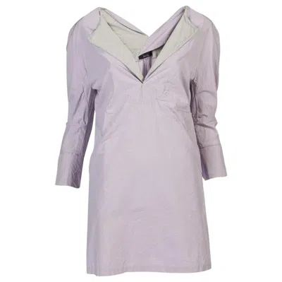 Pre-owned Undercover Lilac Shirt Dress In Gray