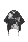 Undercover Oversize Short Sleeve Linen Button-up Shirt