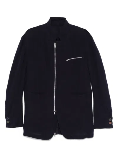 Undercover Jacke Aus Leinen In Blue