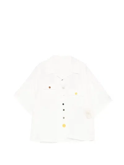 Undercover Linen Shirt In Neutral