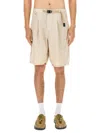 Undercover Relaxed Fit Linen Shorts With Practical Pockets
