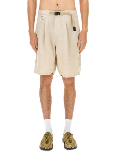 UNDERCOVER LINEN SHORTS