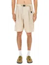 Undercover Relaxed Fit Linen Shorts With Practical Pockets