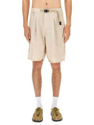 UNDERCOVER UNDERCOVER LINEN SHORTS