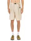 Undercover Linen Shorts In Neutral