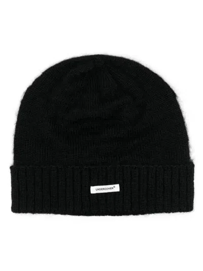 Undercover Black Patch Beanie