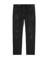 Undercover Logo Jeans In Black