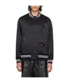 Undercover Logo-patch Bomber Jacket In Black