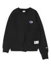 Undercover Logo-patch Sweater In Black