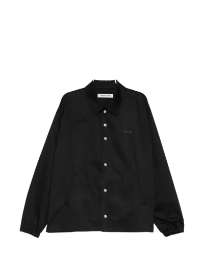 Undercover Logo Patched Press-stud Coach Jacket In Multi