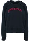 Undercover Printed Cotton Sweatshirt In Blue