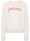 Undercover Printed Cotton Sweatshirt In Neutrals