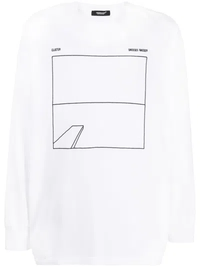Undercover Logo-print Cotton T-shirt In White
