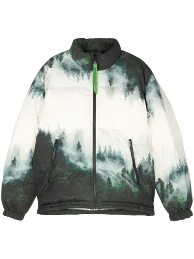UNDERCOVER LOGO-PRINT JACKET