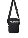 Undercover Logo-print Shoulder Bag In Black