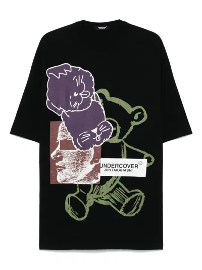 Undercover Logo-print T-shirt In Black