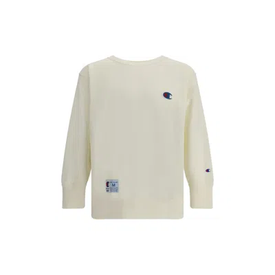 Undercover Logoed Sweatshirt In Beige