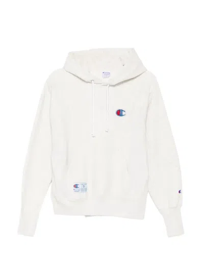 Undercover Logo-embossed Hoodie In White
