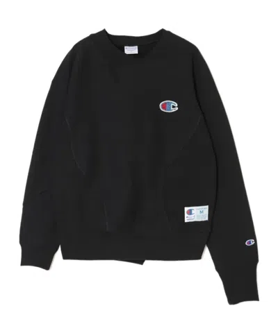 Undercover Logo-patch Sweater In Black