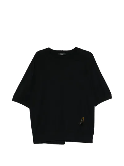 Undercover Logo-patch T-shirt In Black