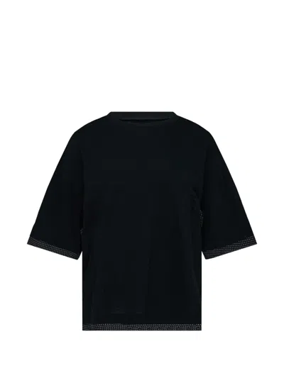 Undercover Logo-patch T-shirt In Black