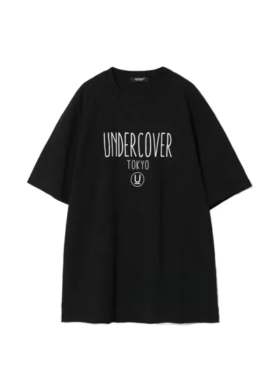 Undercover Logo-print Cotton T-shirt In Black