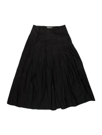 Pre-owned Undercover Long Skirt In Black