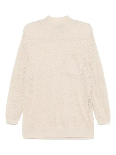 Undercover Long-sleeve Cardigan In Neutral