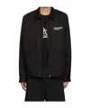 Undercover Long Sleeve Casual Jacket In Black