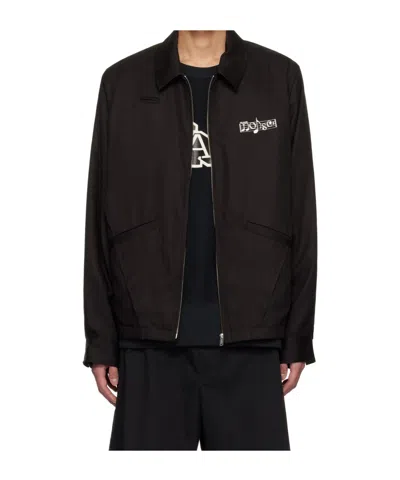 Undercover Long Sleeve Casual Jacket In Black