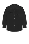 Undercover Button-fastening Shirt In Black