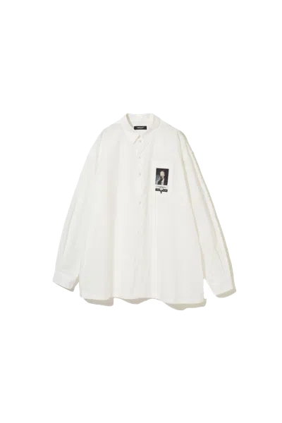 Undercover Long Sleeve Shirt With Patch White