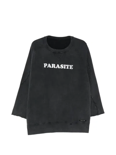 Undercover Long-sleeve Sweatshirt In Black