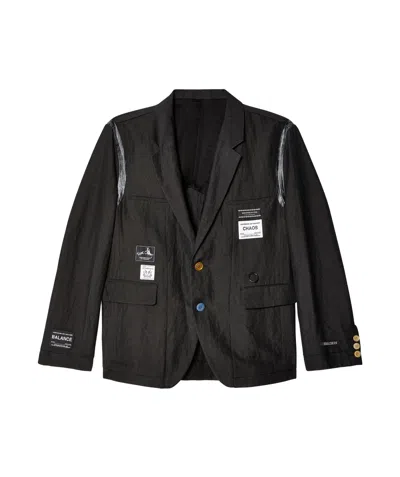 Undercover Long-sleeved Casual Jacket In Black