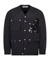 Undercover Long-sleeved Casual Jacket In Black